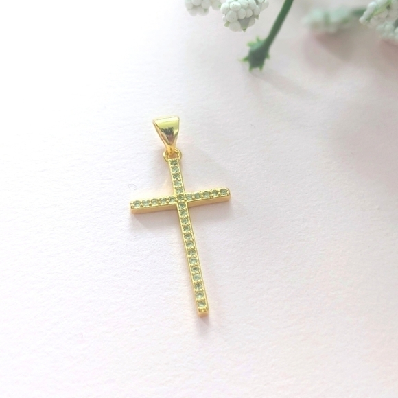 2 for $30 | Gold Filled Cross Pendant | Brand New - Picture 1 of 5